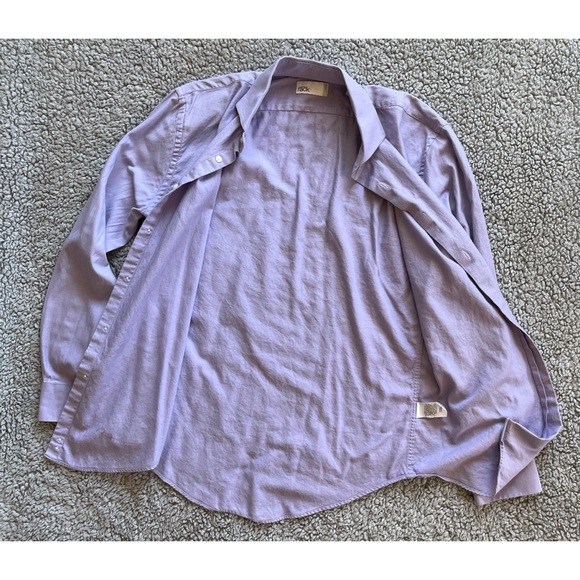 Nordstrom Rack 15 Lavender Purple Button Down Dress Shirt. - Picture 6 of 8